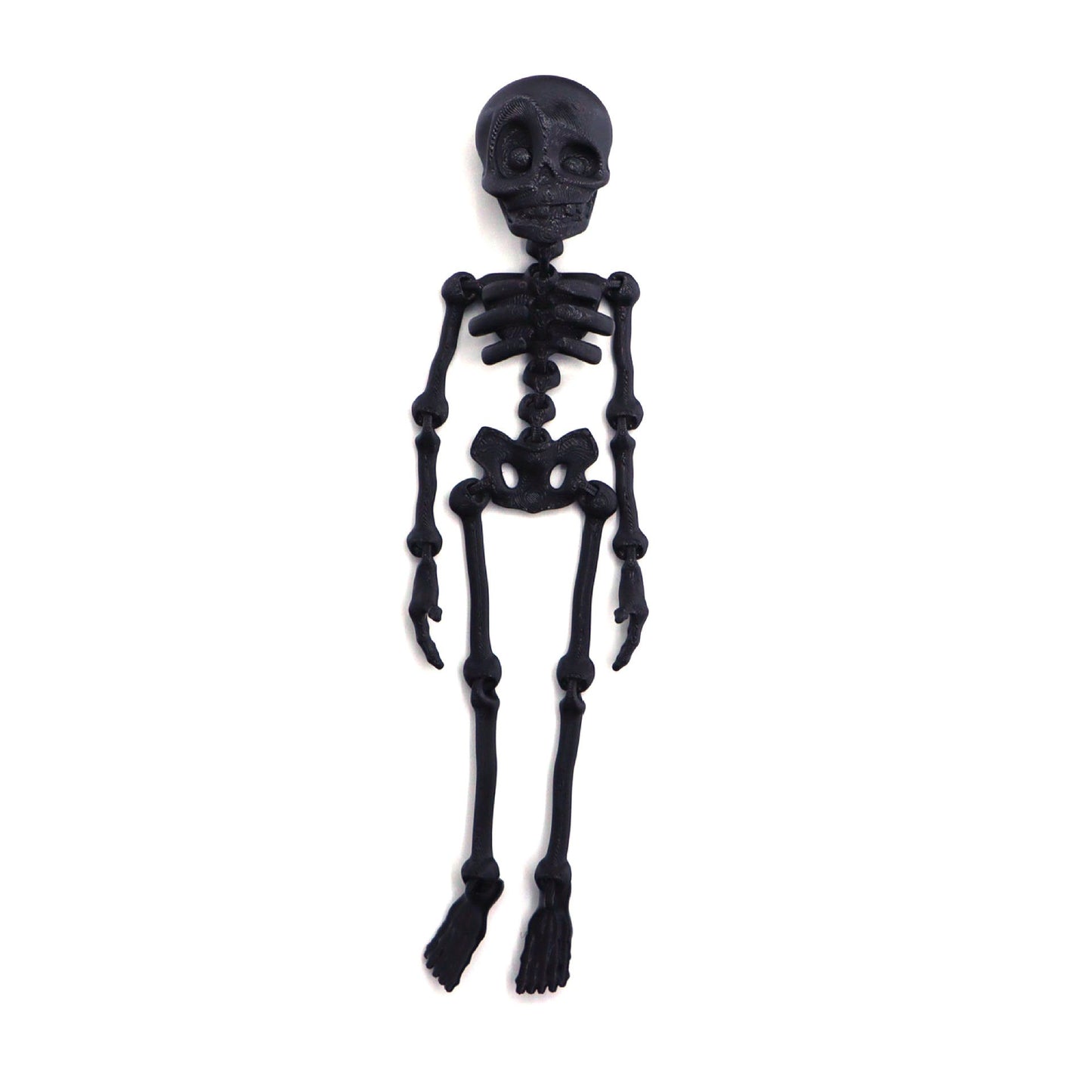 π3D Printed Poseable Skeleton Fridge Magnet