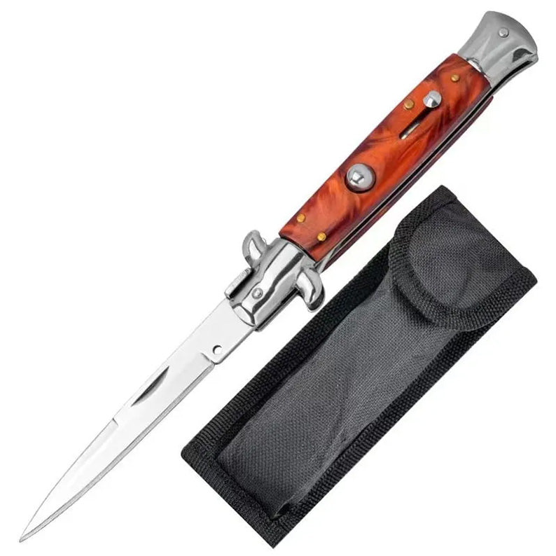 Pure Handmade Old School Italian Stiletto Pocket Knife