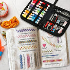 Embroidery Stitch Practice Book with Illustrated Patterns