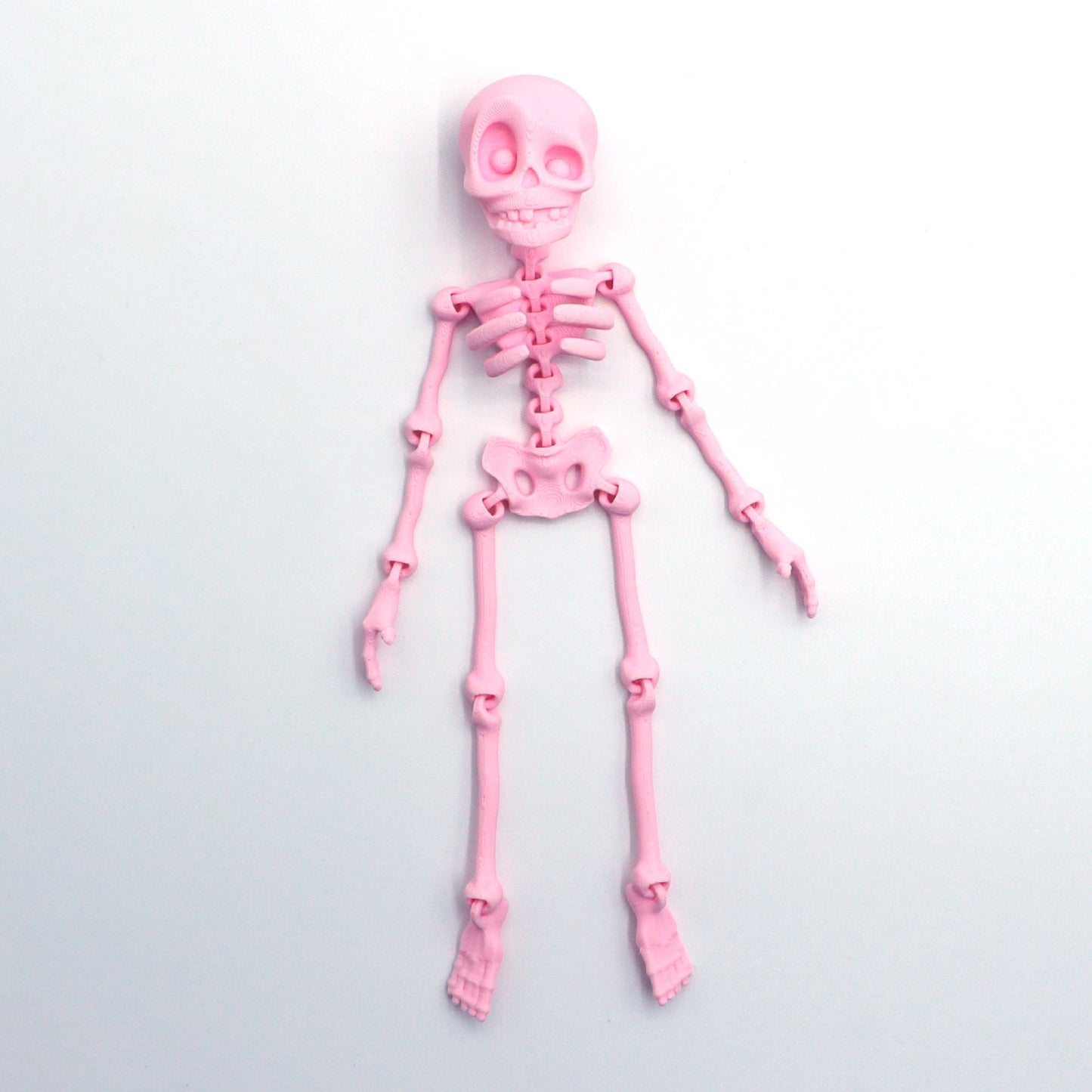 💀3D Printed Poseable Skeleton Fridge Magnet