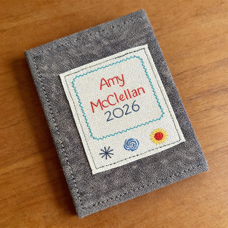 Embroidery Stitch Practice Book with Illustrated Patterns