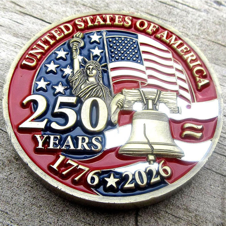1776-2026 - 250TH Anniversary United States of America Commemorative Coin