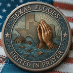 🙏🌊Texas Flood Prayer Coin
