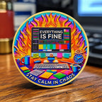Dumpster Fire Challenge Coin