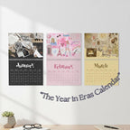 2026 Eras Wall Calendar: "The Year in Eras" Fan Gift