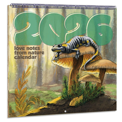 2026 Calendar- Love Notes From Nature