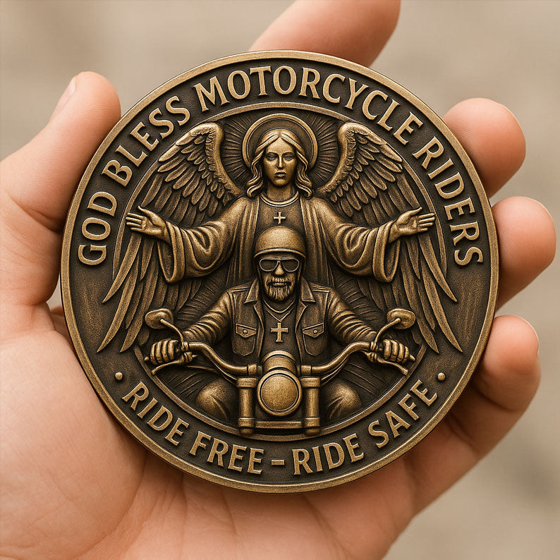 🏍️Motorcycle Blessing Coin