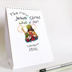 Jesus Christ “WHAT A YEAR” Calendar 2026