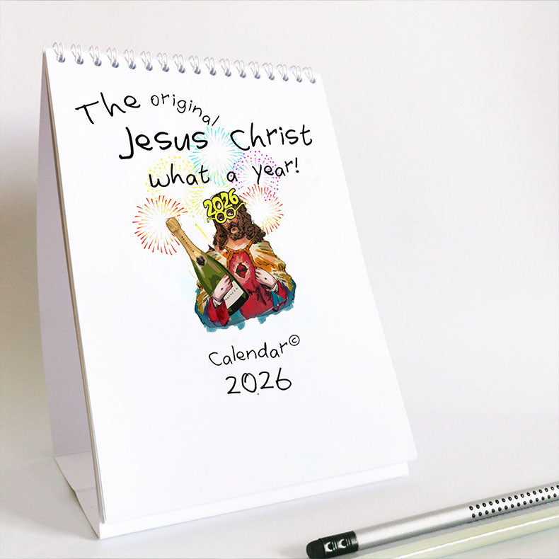 Jesus Christ “WHAT A YEAR” Calendar 2026
