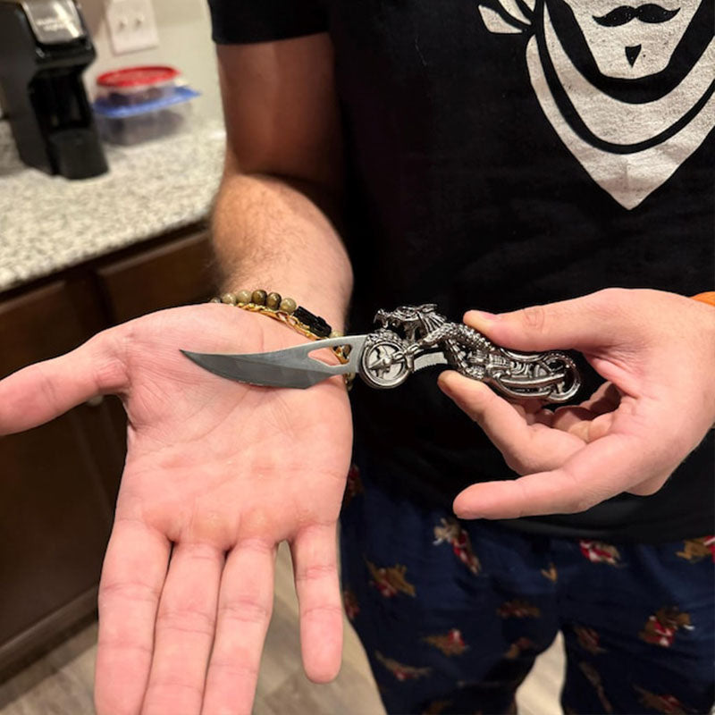 🐉 Dragon Motorcycle Folding Knife