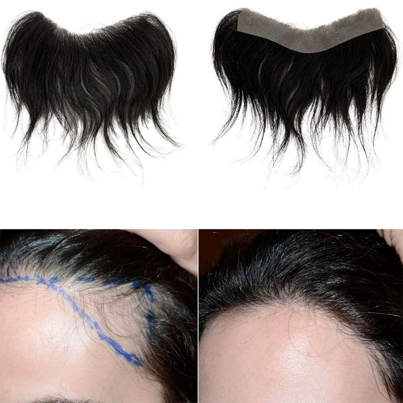 No glue Hairline Toupee For Women (Real hair)