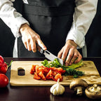 Portable Wood Handle 440C Stainless Steel Blade Folding Knife