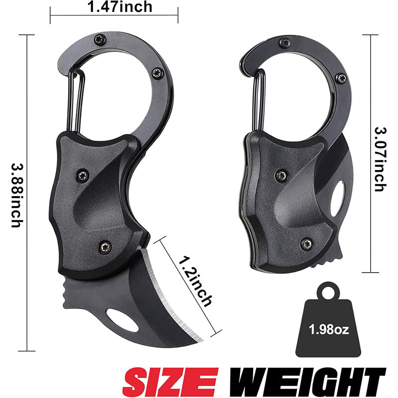 🌲 Mini EDC Keychain Knife — Built for Real-World Everyday & Outdoor Use