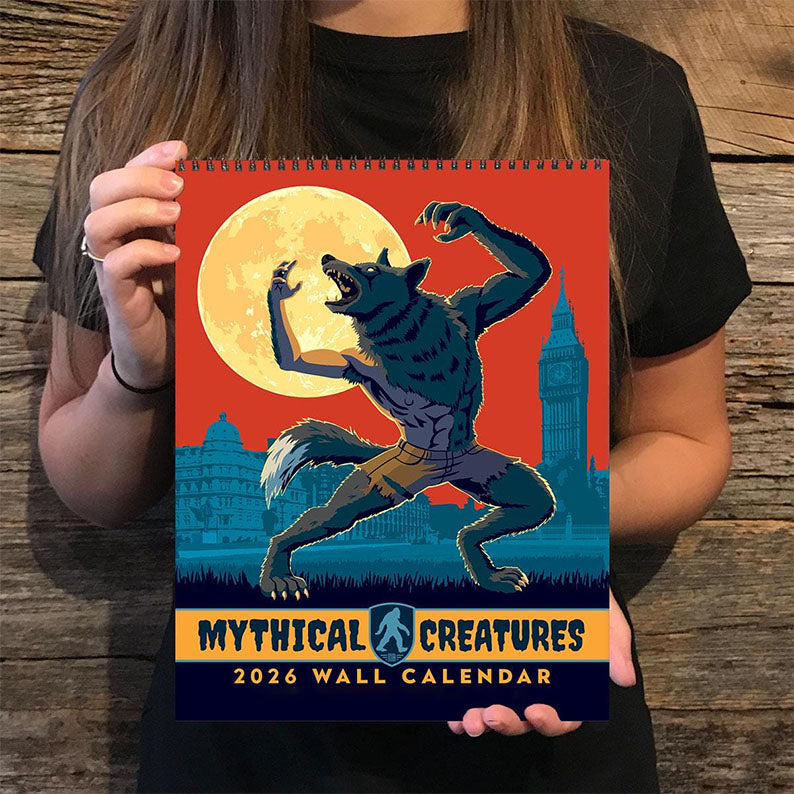 2026 Wall Calendar: Mythical Creatures From Around the World