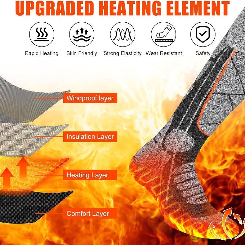 Rechargeable Heated Socks for Men & Women