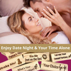 Adult Block Tower Couple Game Blocks Perfect Gift for Valentine's Day