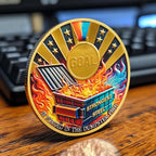 Dumpster Fire Challenge Coin
