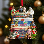 🎄 90s Movie Christmas Ornament – A Retro Holiday Classic for Every Movie Lover!