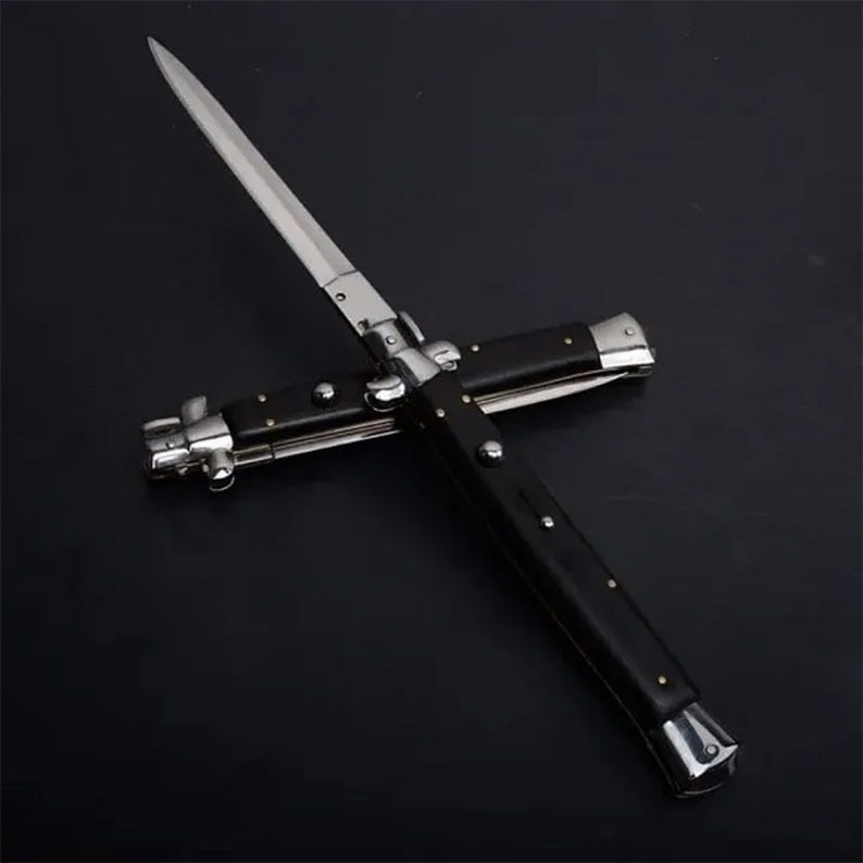 Pure Handmade Old School Italian Stiletto Pocket Knife