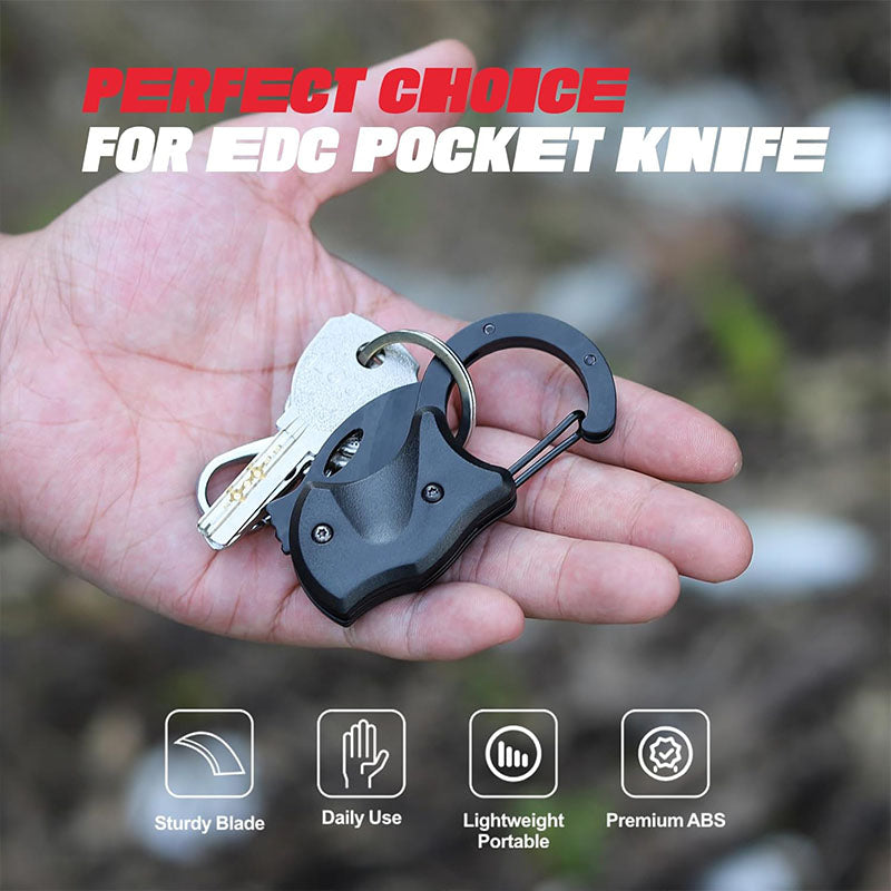🌲 Mini EDC Keychain Knife — Built for Real-World Everyday & Outdoor Use