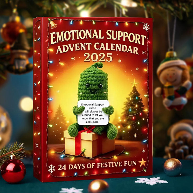 🎄 Emotional Support Advent Calendar 2025 – 24 Days of Positivity, Joy & Cuteness 🎁