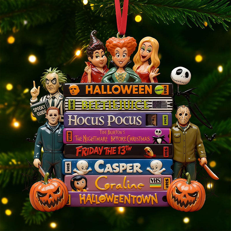 🎄 90s Movie Christmas Ornament – A Retro Holiday Classic for Every Movie Lover!