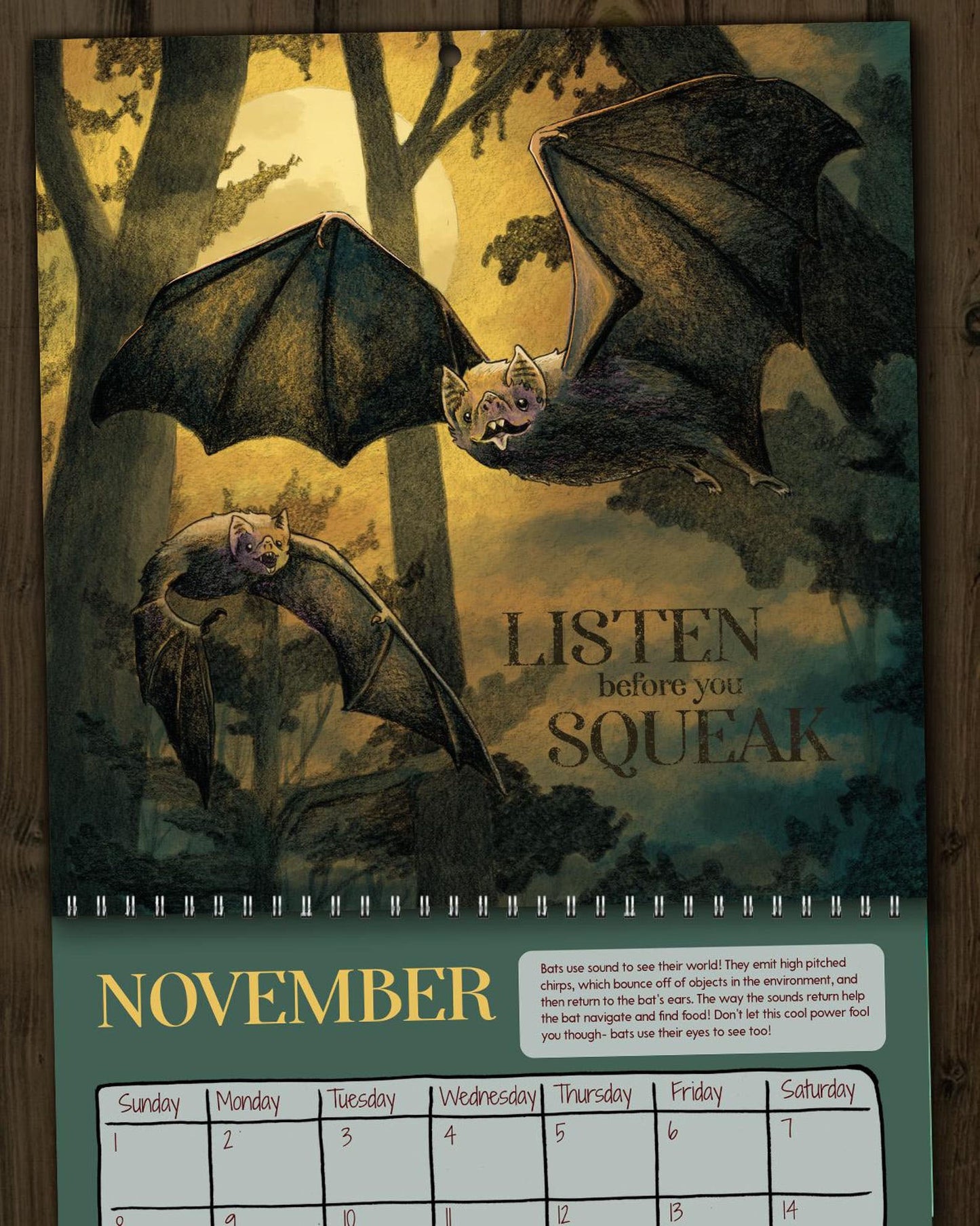 2026 Calendar- Love Notes From Nature