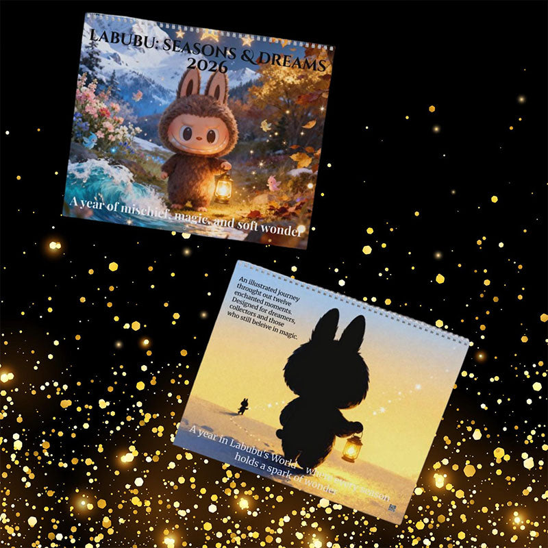 🗓️ Labubu 2026 Art Illustration Wall Calendar
