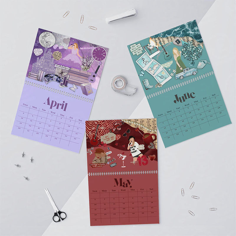 2026 Eras Wall Calendar: "The Year in Eras" Fan Gift