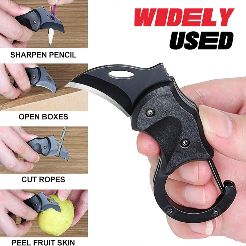 🌲 Mini EDC Keychain Knife — Built for Real-World Everyday & Outdoor Use