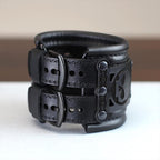 🏍️HD Skull Wide Leather Strap