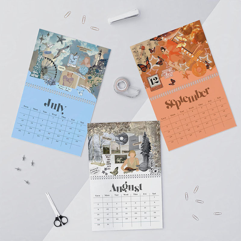 2026 Eras Wall Calendar: "The Year in Eras" Fan Gift