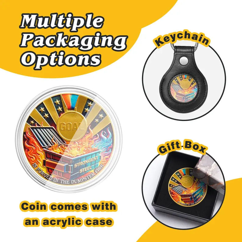 Dumpster Fire Challenge Coin