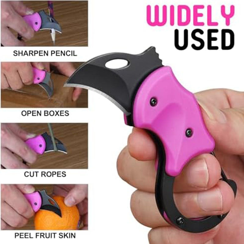 🌲 Mini EDC Keychain Knife — Built for Real-World Everyday & Outdoor Use