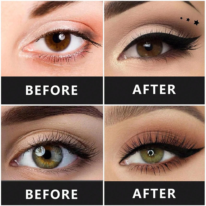 ✨ 5-in-1 Double-Ended Eyeliner Stamp Pen Set