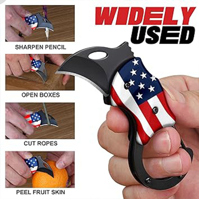 🌲 Mini EDC Keychain Knife — Built for Real-World Everyday & Outdoor Use