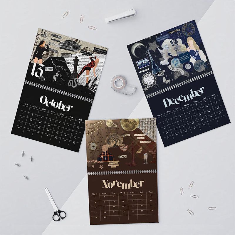 2026 Eras Wall Calendar: "The Year in Eras" Fan Gift