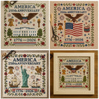 US 250th Anniversary Cross Stitch Kit