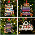 🎄 90s Movie Christmas Ornament – A Retro Holiday Classic for Every Movie Lover!