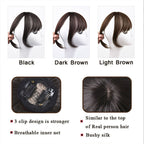No glue Hairline Toupee For Women (Real hair)