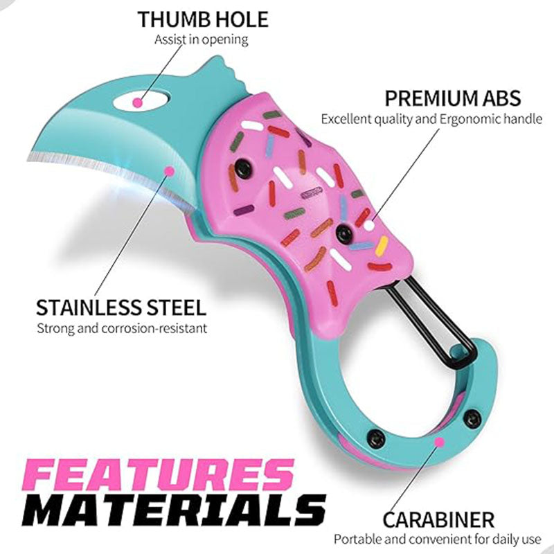 🌲 Mini EDC Keychain Knife — Built for Real-World Everyday & Outdoor Use