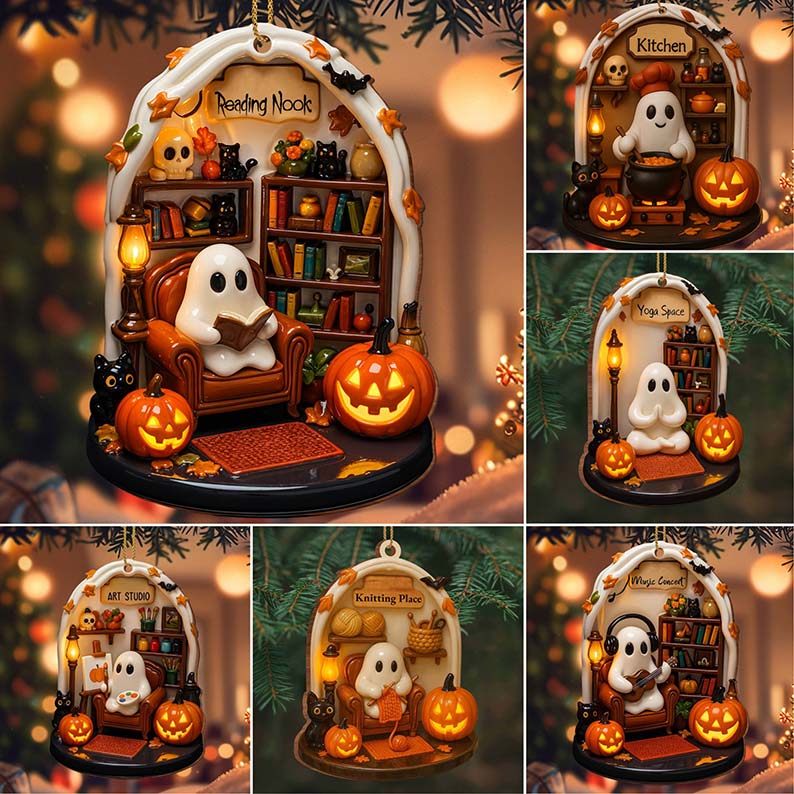 👻 Halloween Spooky Ornament 🎃